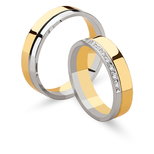 Duo trouwringen