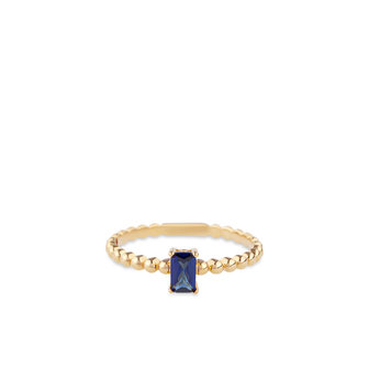 Gouden ring 18kt zirconia RDC01-4361