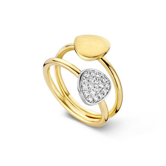 Ring juwelier vanhoutteghem 18kt diamant