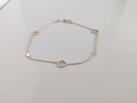 Armband fijn 18 kt