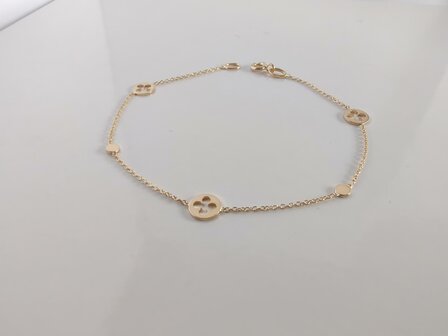 gouden armband 18 kt