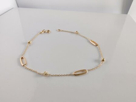 Gouden armband fijn 18 karaat