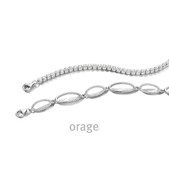 riviere armband zilver Orage