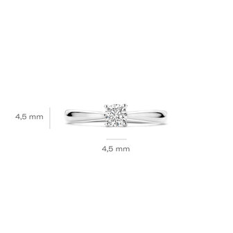 Solitair lab grown diamond 0.35ct