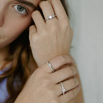 Naiomy silver ring