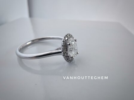 Diamond ring 18 kt