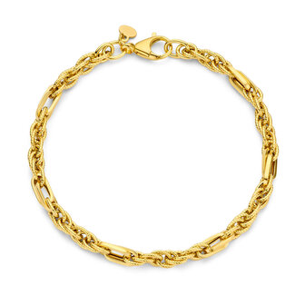 Schakelarmband 18 kt 