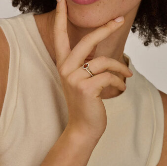 ring blush 14kt