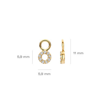 Blush lab diamond earcharm LG9003Y/S