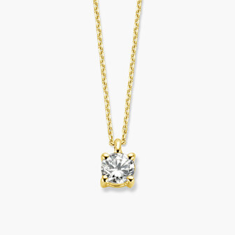 Ketting 18 kt met diamant 0.70 ct