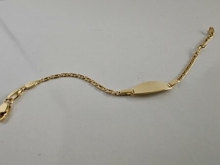 naamplaat armband baby