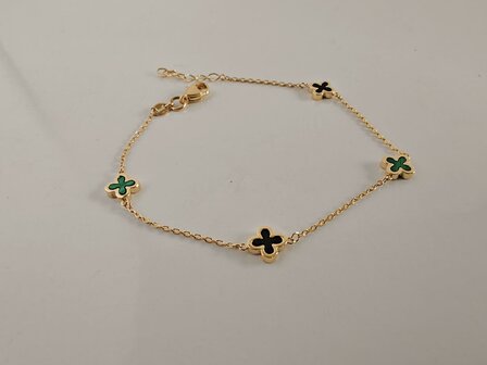 Armband Flower 18 kt 