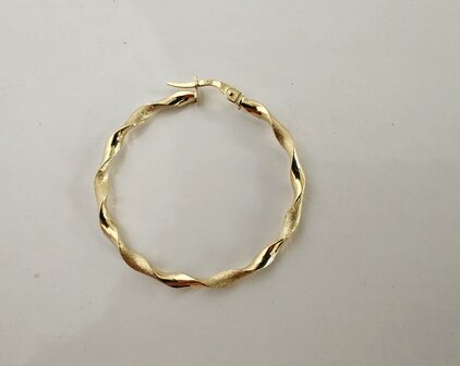 creolen 18 kt Twist