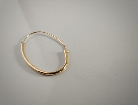 gouden creool inschui sluiting