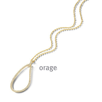 Ketting Orage zilver BB061