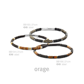 Herenjuwelen Orage steel