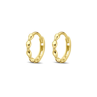 Creolen 10 mm 14 kt goud