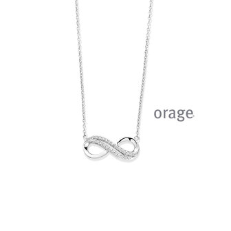 Ketting Zilver Orage Infinity
