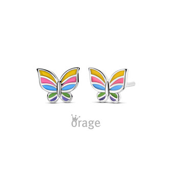 orage kids K2912 vlinder zilver