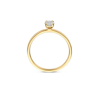 LG1019Y ring Blush lab diamond