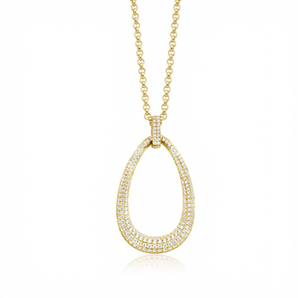 Ketting Silver Rose P2010G