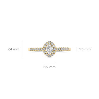 verlovingsring blush lab diamond