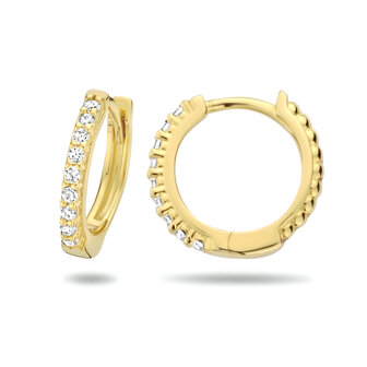 creolen zilver verguld