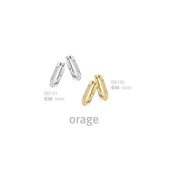 Creolen Orage Staal