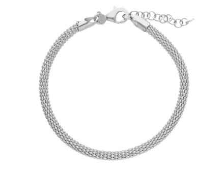 Zilveren armband fop&eacute;