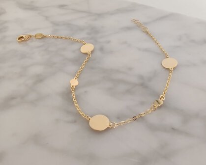 gouden armband 18 karaat