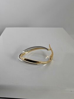 creoelen 18 kt geel en wit goud 