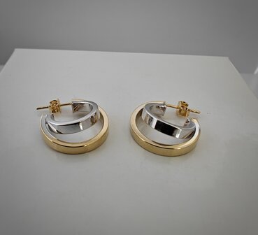 Gouden creolen 18 karaat