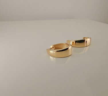 Creolen geel goud 18 kt