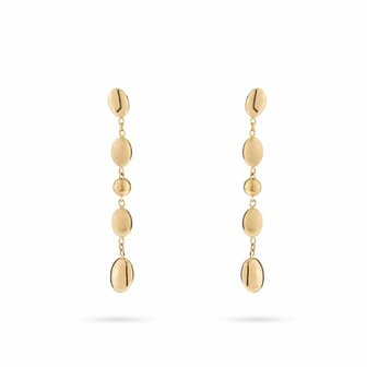 Gouden oorringen 18kt SWE10109-Y-18