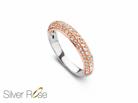 Ring Silver Rose R6109R