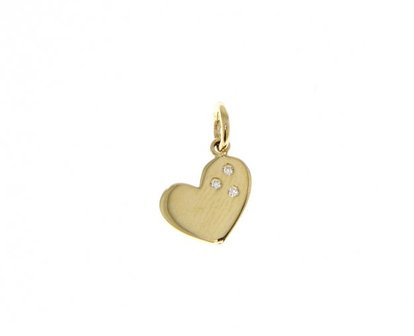 gouden hanger hart