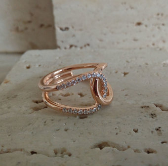 Gouden ring Roca Atelier Juwelier Vanhoutteghem