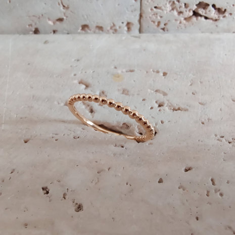 gouden ring juwelier Vanhoutteghem
