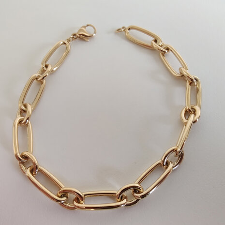 Armband goud 18 karaat juwelier vanhoutteghem