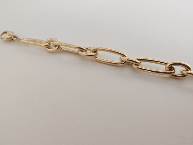 Gouden armband juwelier Vanhoutteghem