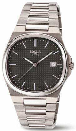 boccia 3657 horloge vintage titanium