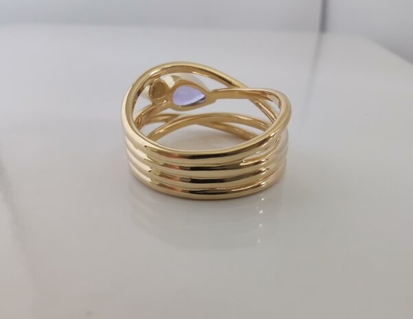 gouden ring 18 kt