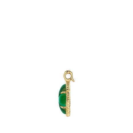 hanger 14 kt malachiet