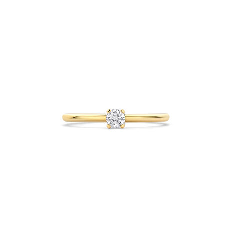 Solitiar ring 0.15ct Blush lab diamonds