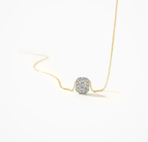 Ketting diamant 