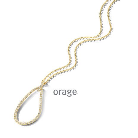 Ketting Orage zilver BB061