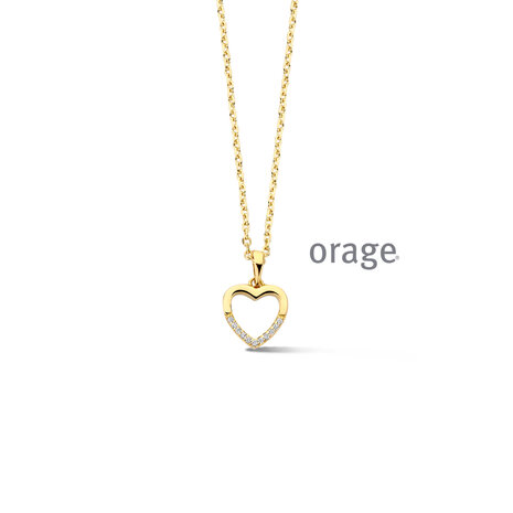 Orage Ketting Hart BB233