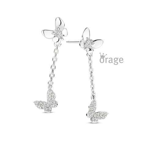 Orage kids zilver vlinder armband Orage teenZ & Kids - Oorslingers K3004