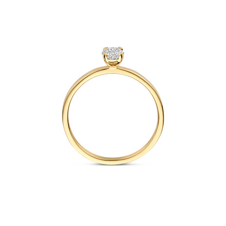 LG1019Y ring Blush lab diamond