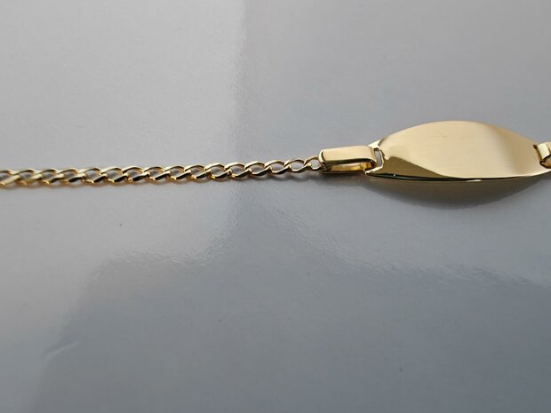 gouden naapmlaten baby